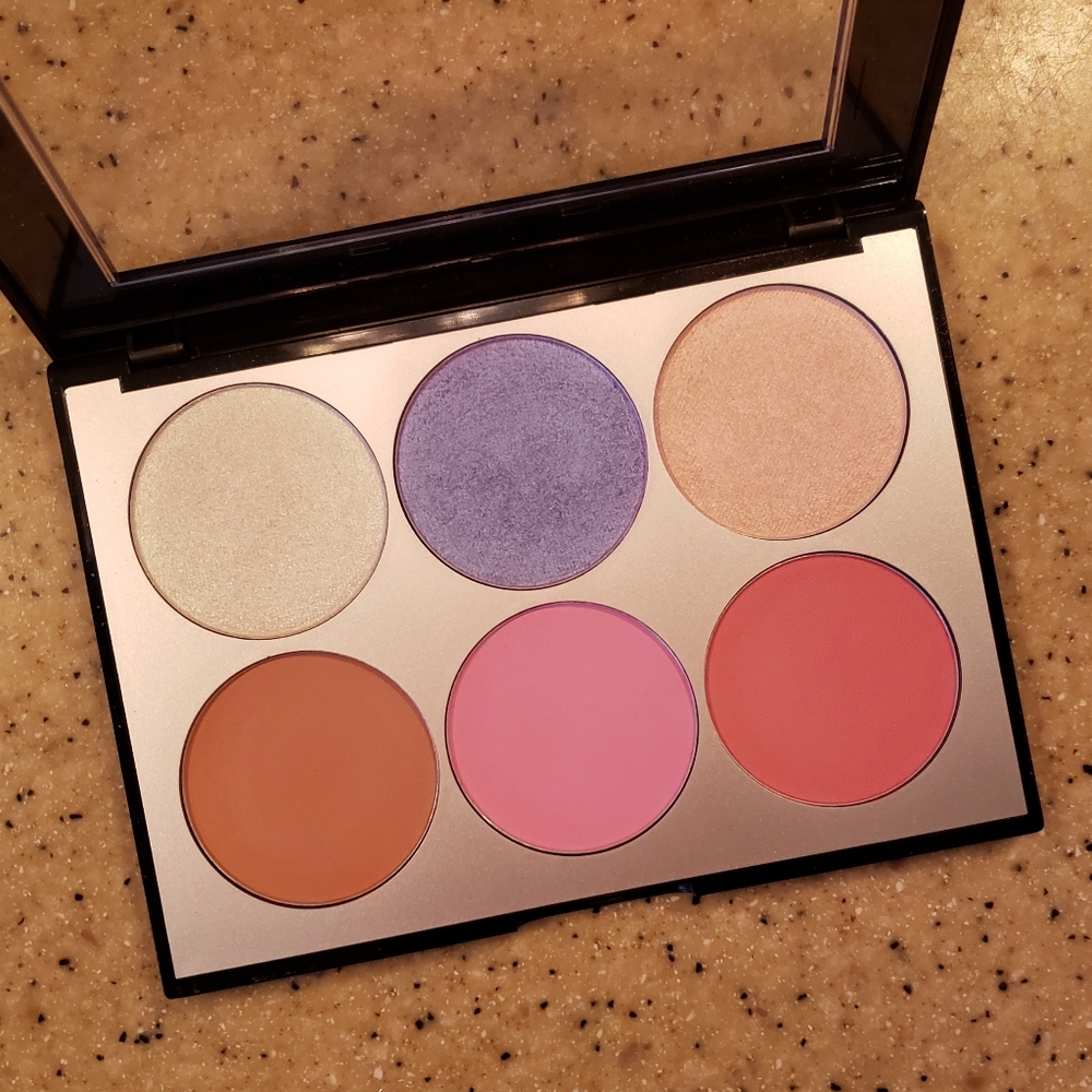 Sephora Holographic Face and Cheek Palette